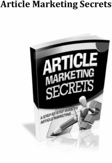 Product picture Article Marketing Secrets